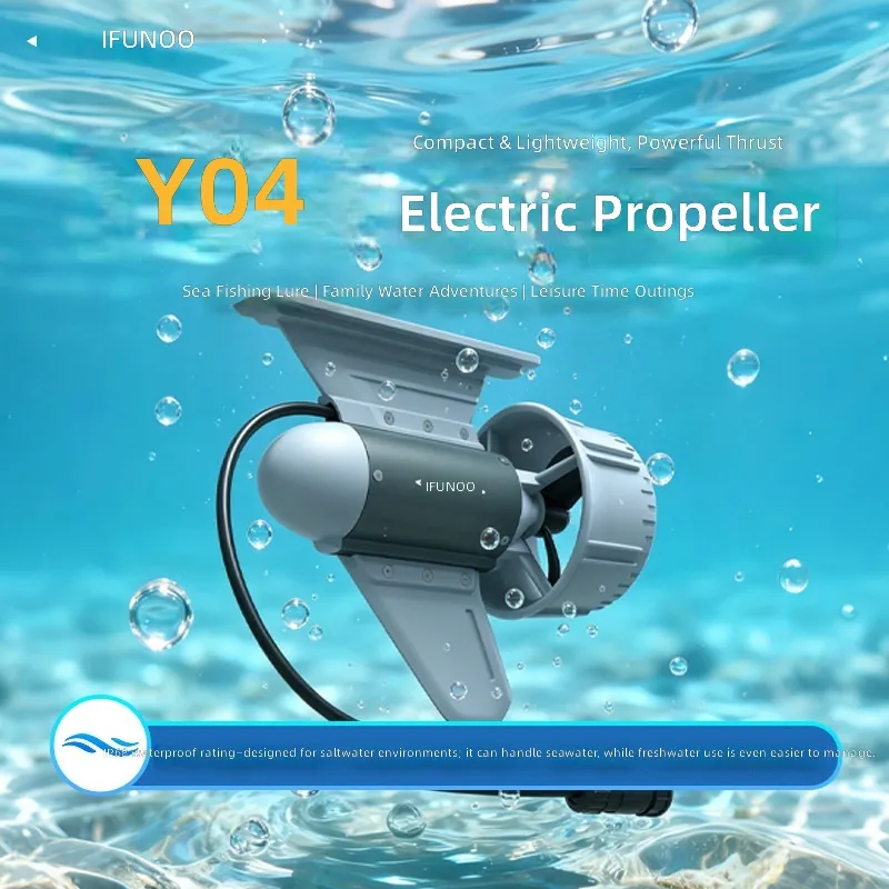 Fishing Boat Outboard Motor - 24V 330W Elektrischer Unterwasser-Thruster mit B3