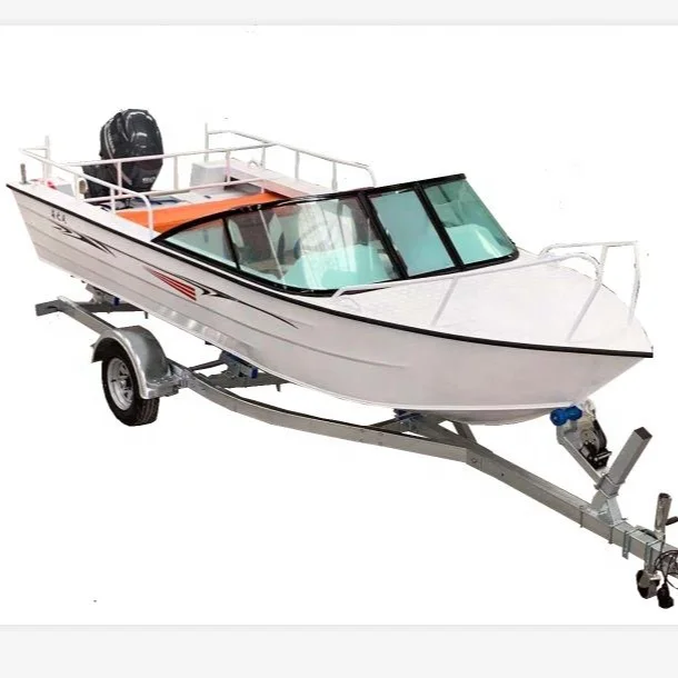 Fishing Boat Fiberglass - KAIP Luxus-Aluminium-Yacht, 5,28 m, CE-Angel-Aluminium-Boot, Rettungs-Schnellboot