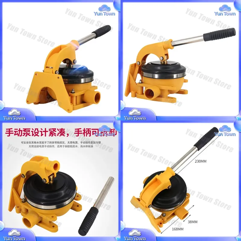Fishing Boat Bilge Pump - Manuelle Bilgepumpe für Yacht, Fischerboot, Wohnmobil,