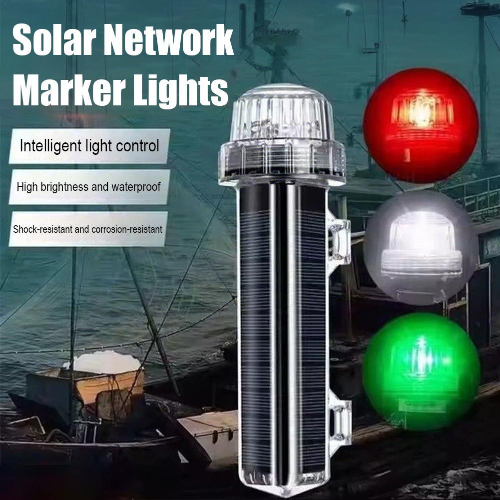 Fishing Boat Navigation Light - Solar Ozean Signal Licht Navigation Signal
