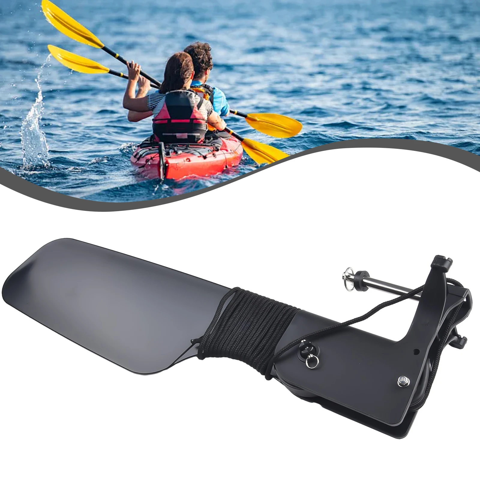 Fishing Boat Steering Wheel - Für Kajak Big Tail Rudder mit