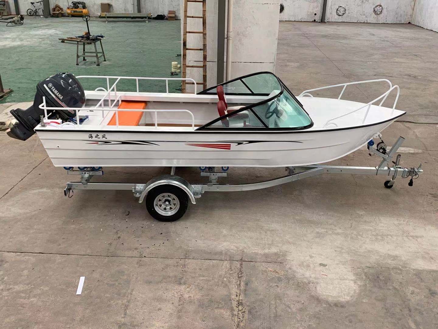 5,28 m lang 8 Sitze Fischerboo – Fishing Boat Fiberglass Bewertung und Preis