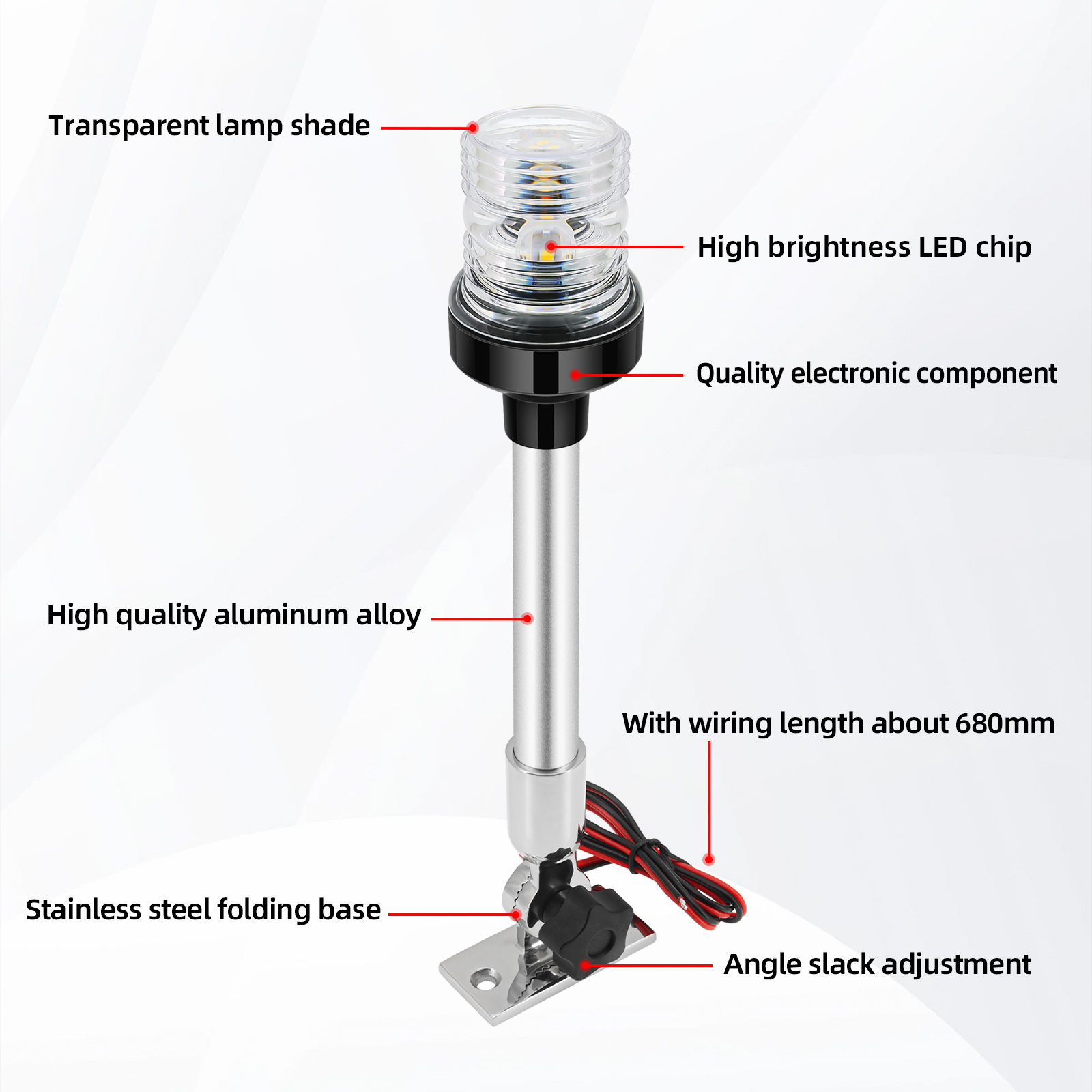 Navigations licht 12 Zoll Mari – Fishing Boat Navigation Light Bewertung und Preis
