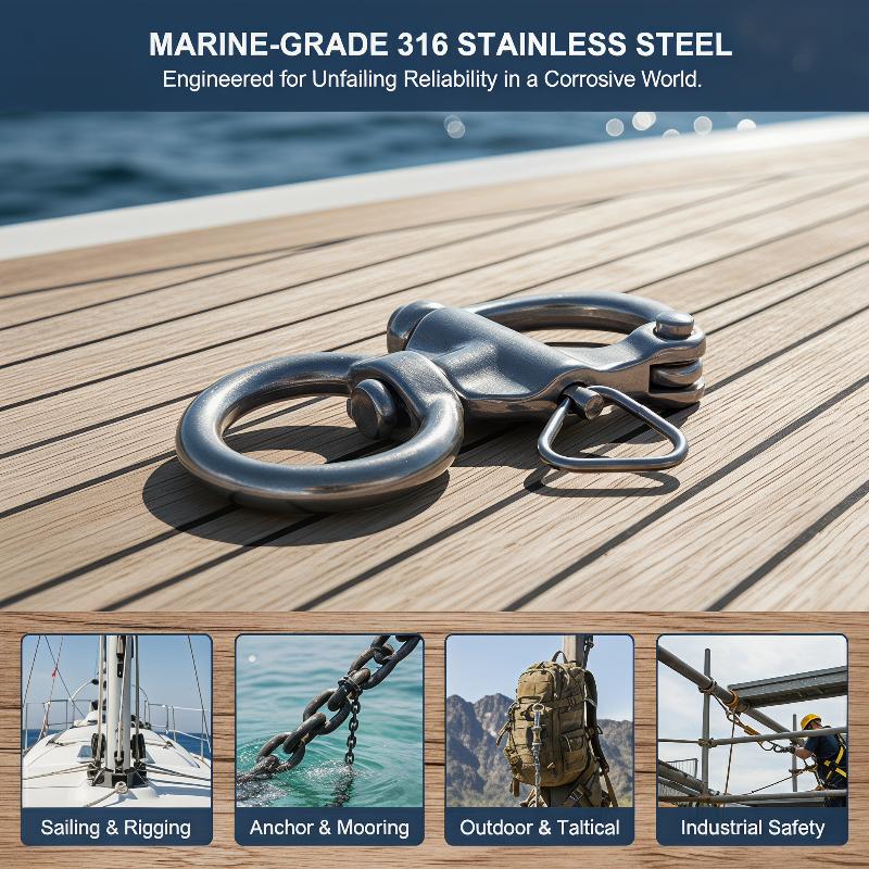 Marine-Drehwirbel-Schnellversc – Fishing Boat Trailer Bewertung und Preis