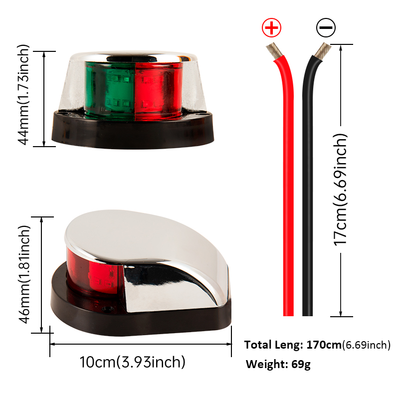 12V LED Marine-Navigationslich – Fishing Boat Navigation Light Bewertung und Preis