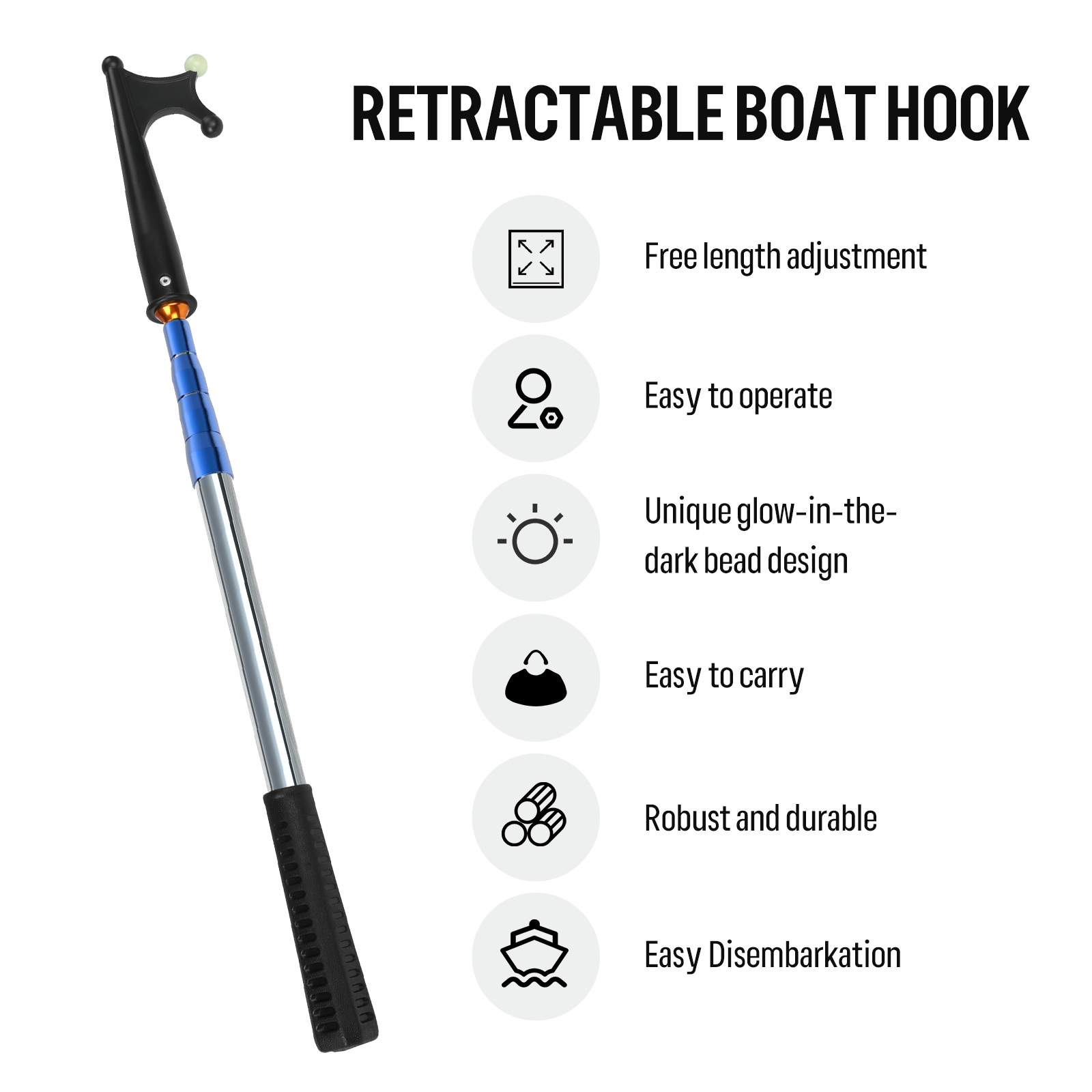 SANLIKE Einziehbarer leuchtend – Fishing Boat Trailer Bewertung und Preis